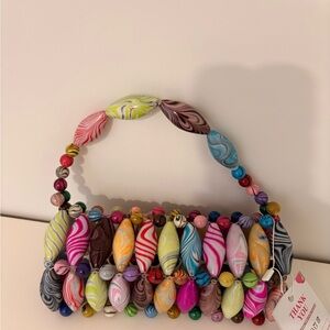 Colorful Beaded Women's Bag